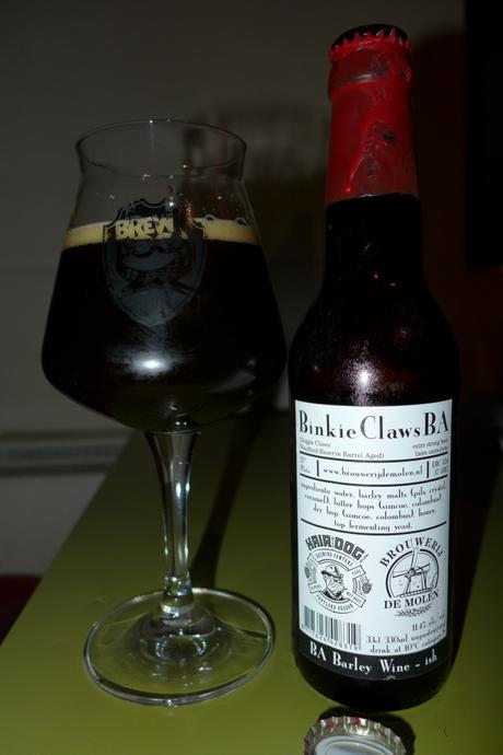 Tasting Notes: De Molen: Hair Of The Dog: Binkie Claws: Woodford Reserve Barrel Aged