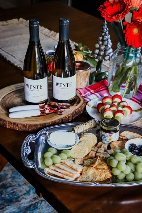 holiday survival guide, holiday entertaining, hostess with the mostess, DC blogger, wente wine, make time, bar cart, charcuterie board, cheese love, myriad musings
