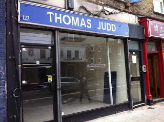 Thomas Judd, Monumental Mason, 123 Holloway Road