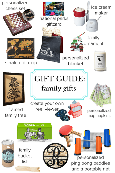 Gift Guide: Family Gifts