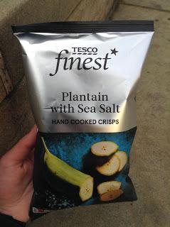 Tesco Finest Plantain Crisps with Sea Salt