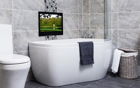 Adding Real Ambiance: Television and Audio in the Bathroom