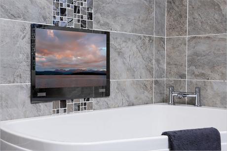 Adding Real Ambiance: Television and Audio in the Bathroom
