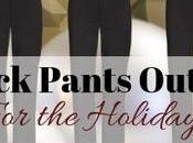 Black Pants Outfits Holidays
