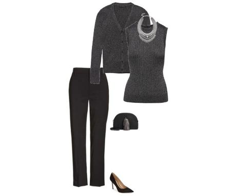 Black Pants Outfits for the Holidays