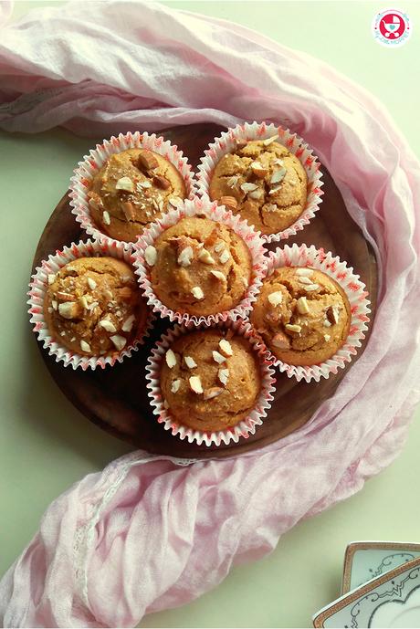 Dates muffins are fluffy nutritious treat with the goodness of My Little Moppet Food’s dates smoothie mix. It’s a guilt free snack.