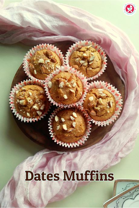 These dates muffins are a breeze to make, using the natural dates smoothie mix from Little Moppet Foods! Perfect for breakfast or as a snack.