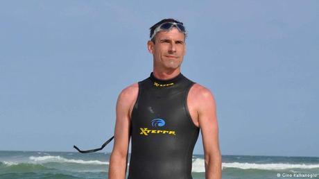 Long-Distance Swimmer Ben Lecomte Suspends Attempt to Cross Pacific Ocean