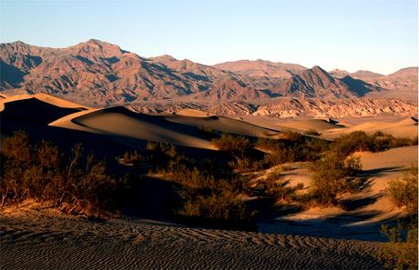 Hiker Preparing for Unsupported Solo Crossing of Death Valley