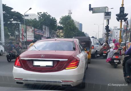 Maybach on road ... some history of Mercedes  !!