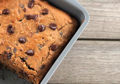 Healthy Chocolate Chip Banana Bread