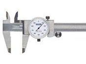 Fowler Full Warranty 52-008-007-0, 0-6″ Whiteface Dial Caliper, ±0.001″ Accuracy