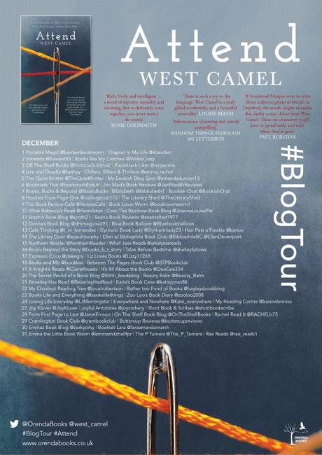 Blog Tour – Attend by West Camel