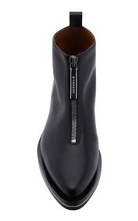 Zipped And Ready:  Givenchy Richmond Zip Calfskin Chelsea Boots