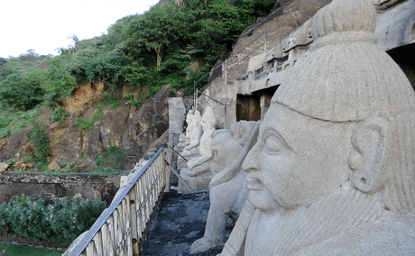 Photoessay: Undavalli caves, Vijayawada: splendid rock cut architecture