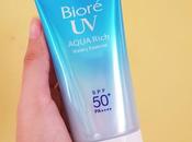 Hydrating Sunscreen: Biore Aqua Rich Watery Essence Review