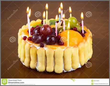 72 Great Pics Of Wooden Birthday Cake with Candles