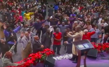 Dr. Jamal Bryant First Official Sunday As The Pastor Of New Birth