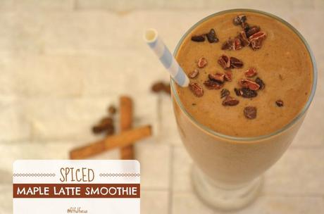 Spiced Maple Latte Smoothie (vegan)