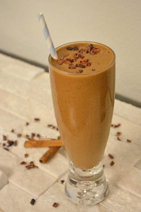 Spiced Maple Latte Smoothie (vegan)