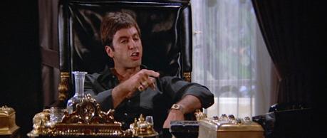Tony Montana’s White Suit in Scarface Tony Montana’s White Suit in Scarface
