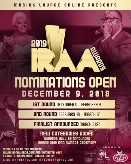 Public Voting Now Open For The 2019 IRAA Awards