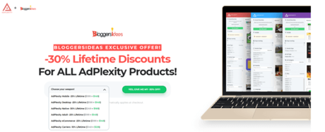 AdPlexity Desktop Coupon Codes December 2018: Get 30% Lifetime Discount Now