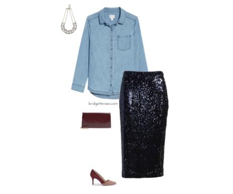 How to Wear a Little Sequin in a Look