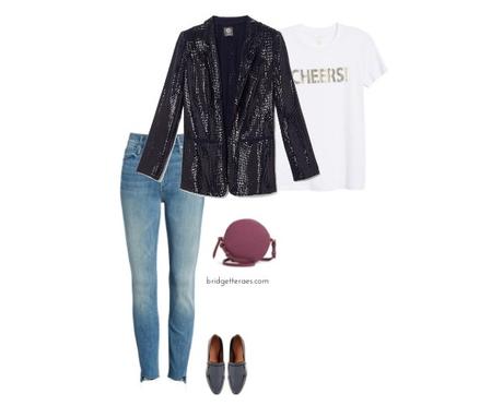 How to Wear a Little Sequin in a Look