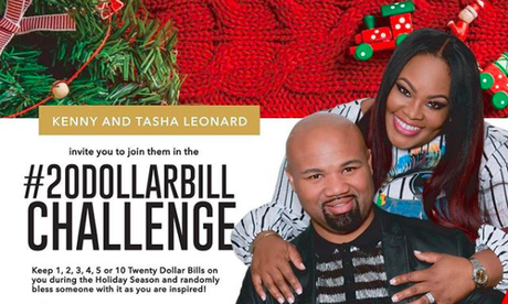 Tasha Cobbs Leonard Kicks Off Her #20DollarBillChallenge