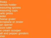 Items Your Wedding Registry Checklist