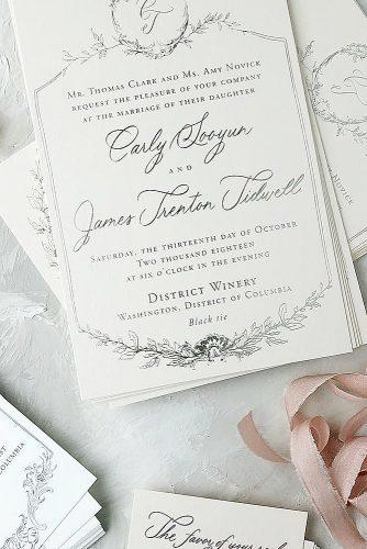 wedding invitation wording design