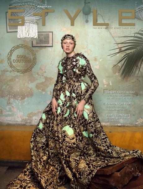 Maryna Polkanova in Couture Detour for STYLE SCMP Magazine by Benjamin Kanarek