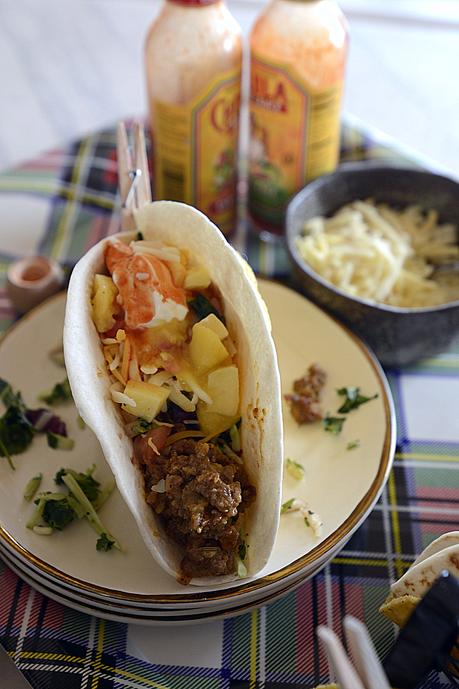 aussie holiday lamb mango street tacos