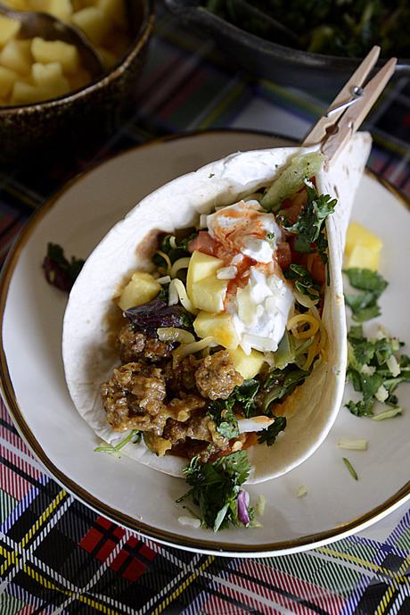 aussie holiday lamb mango street tacos