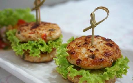 Mini Chicken Burgers