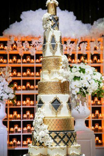 metallic wedding cake unique gold cake cakecreationsbym