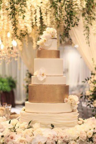 metallic wedding cake simple wedding cake chasingwang