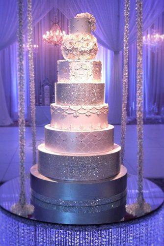 metallic wedding cake wonderful sparkle cake cindacakes