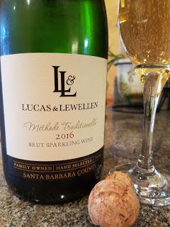 Lucas & Lewellen Brut Sparkling Wine 2016 Santa Barbara County
