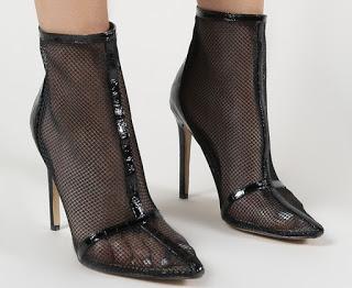 Shoe of the Day | Public Desire Aleisha Mesh Ankle Booties
