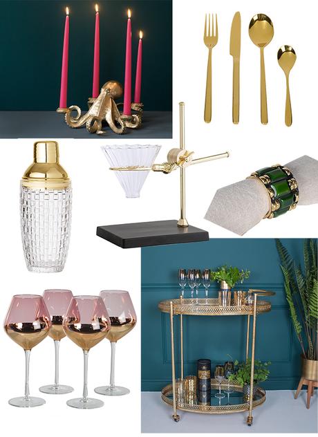 From quirky kitchen and dining accessories to luxurious bar carts, you’ll find the perfect gift for the hostess with the mostess.