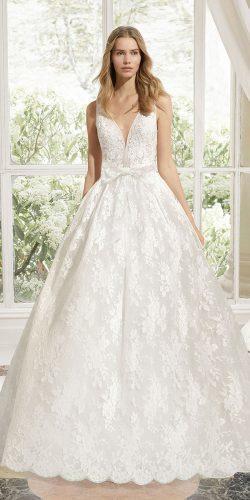  rosa clara wedding dresses princess full lace with bow 2019