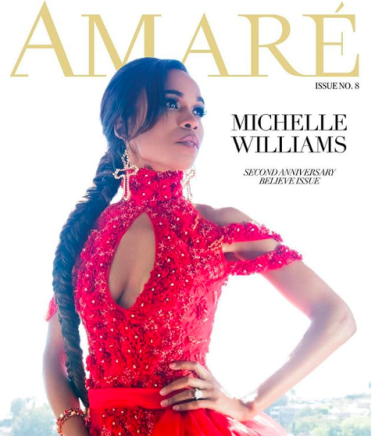 Michelle Williams Talks Having Faith In Amare’ Magazine “Believe” Issue