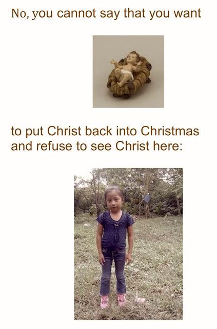 Putting Christ Back Into Christmas: The Death of Jakelin Ameí Rosmery Caal Maquin