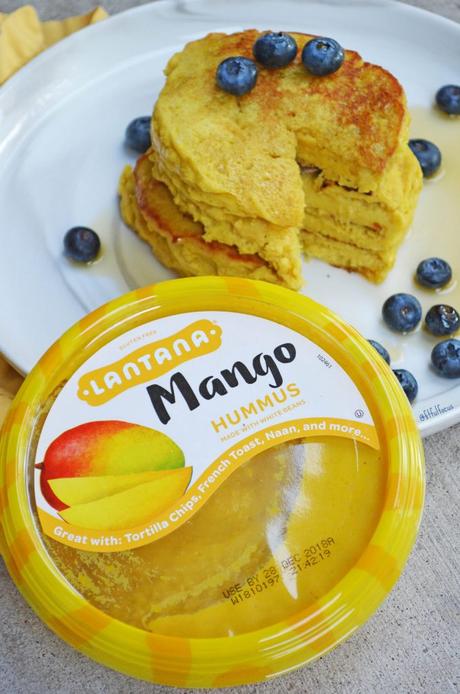 Gluten Free Mango Honey Pancakes