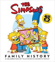 Image: The Simpsons Family History, by Matt Groening (Author), Inc. Matt Groening Productions (Author). Publisher: Harry N. Abrams (September 23, 2014)