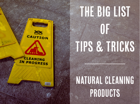 natural cleaning tips and tricks 
