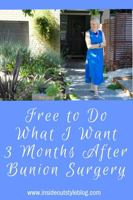 Free to Do as I Please – 3 Month Bunion Surgery Update