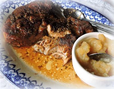 Roast Pork Shoulder with Sage & Onion